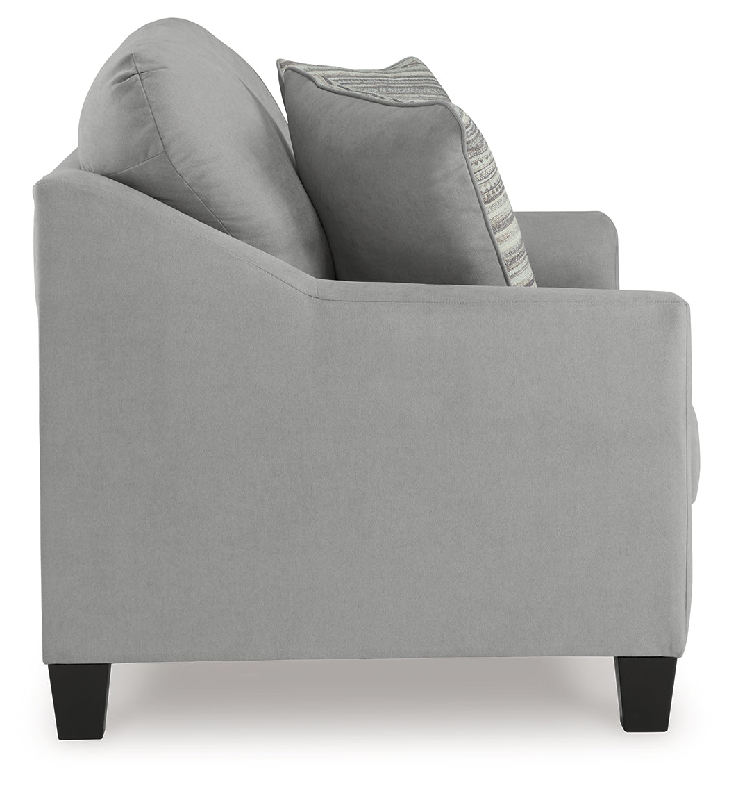 Adlai Shadow Sofa, Loveseat, Chair and Ottoman from Ashley - Luna Furniture