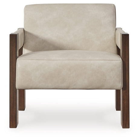 Adlanlock Bone Accent Chair from Ashley - Luna Furniture