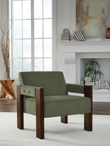 Adlanlock Olive Accent Chair from Ashley - Luna Furniture
