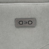 Adler Ivory Upholstered Power Swivel Glider Recliner from Coaster - Luna Furniture