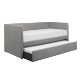 Adra Gray Twin Daybed with Trundle from Homelegance - Luna Furniture