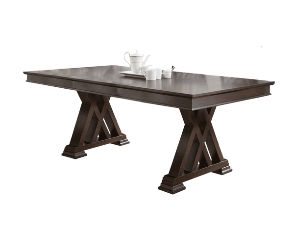 Adrian Espresso Dining Table