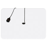 Aero Glossy White 5-Shelf Display Curio Cabinet with LED and Clear Tempered Glass Shelves from Coaster - Luna Furniture