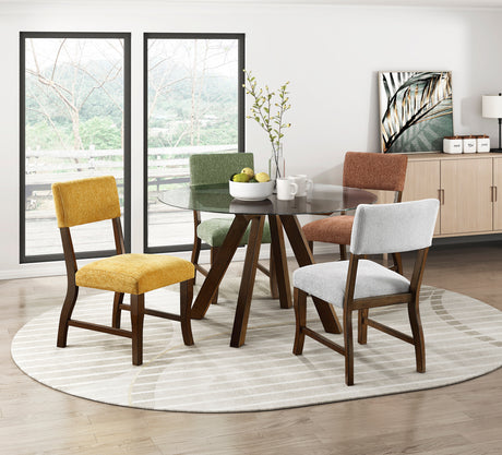 Aiden Gray Dining Chair, Set of 2 from Homelegance - Luna Furniture