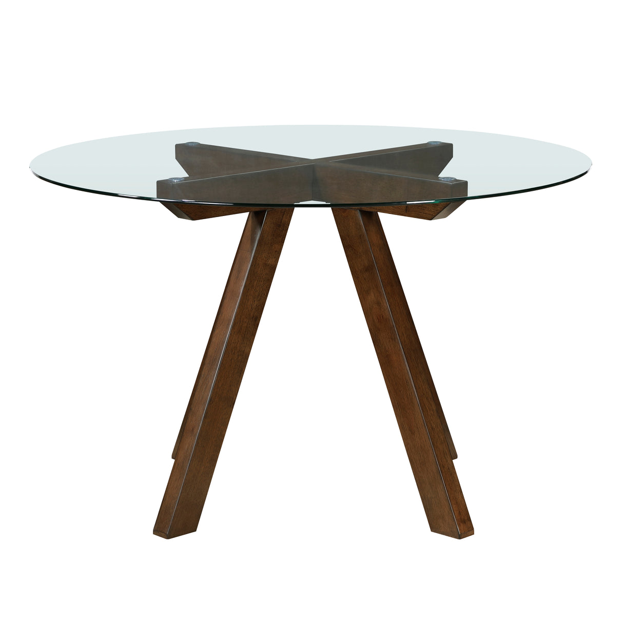 Aiden Rust 5-Piece Round Dining Room Set from Homelegance - Luna Furniture