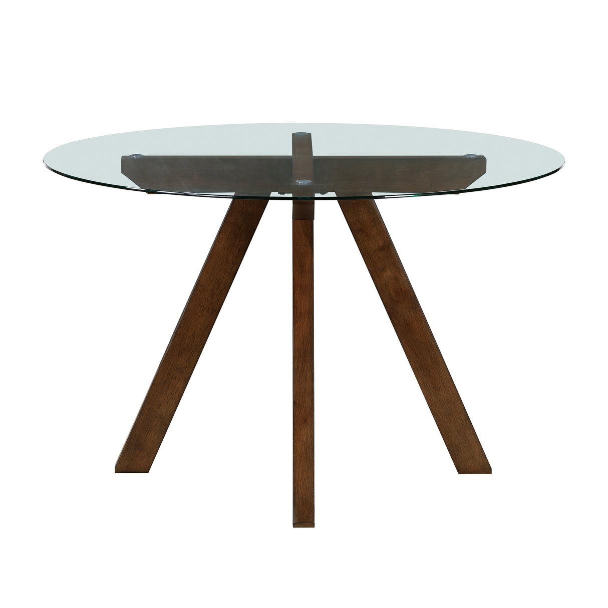 Aiden Rust 5-Piece Round Dining Room Set from Homelegance - Luna Furniture