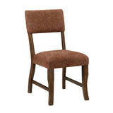 Aiden Rust 5-Piece Round Dining Room Set from Homelegance - Luna Furniture