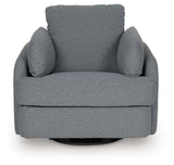 Alainmont Salt and Pepper Swivel Power Recliner from Ashley - Luna Furniture