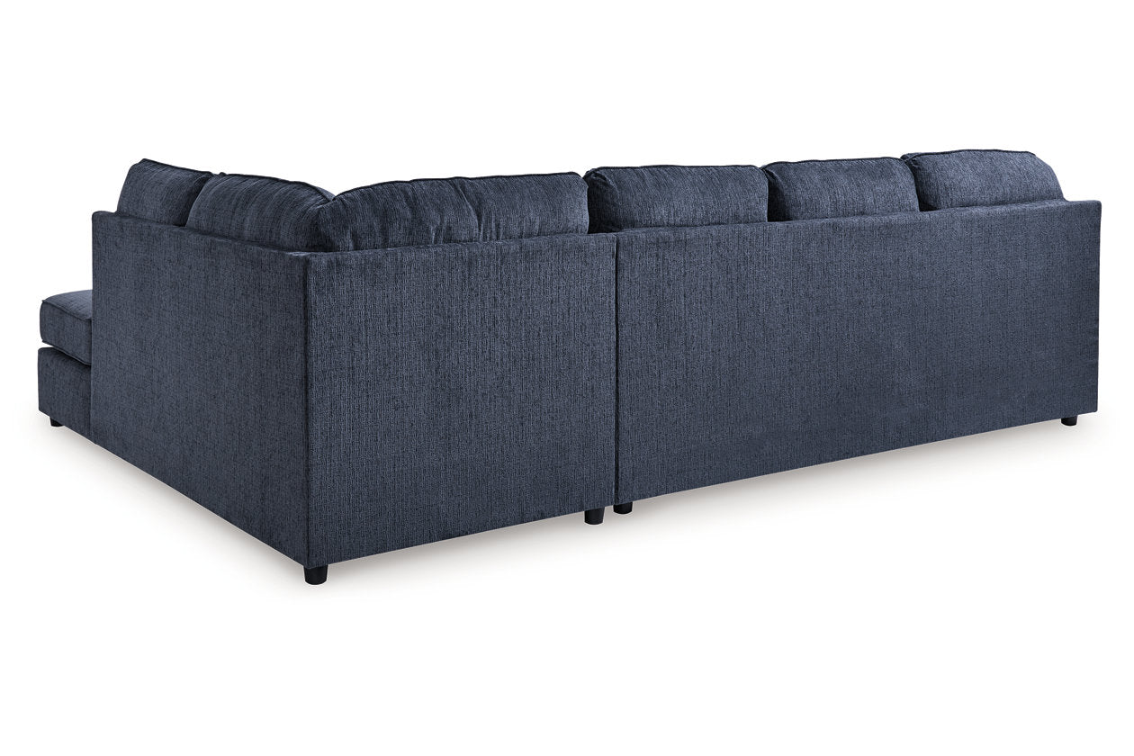Ashley Albar Place Cobalt 2-Piece Sectional 95302S1 – Luna Furniture
