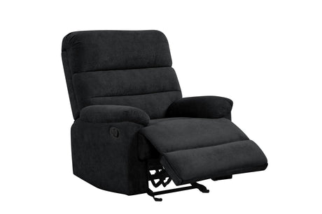 Albert Black 3-Piece Reclining Set from Happy Homes - Luna Furniture