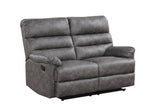 Albert Gray 3-Piece Reclining Living Room Set from Happy Homes - Luna Furniture