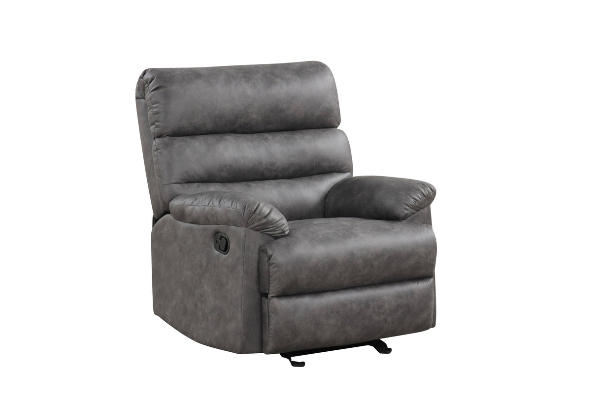 Albert Gray 3-Piece Reclining Living Room Set from Happy Homes - Luna Furniture