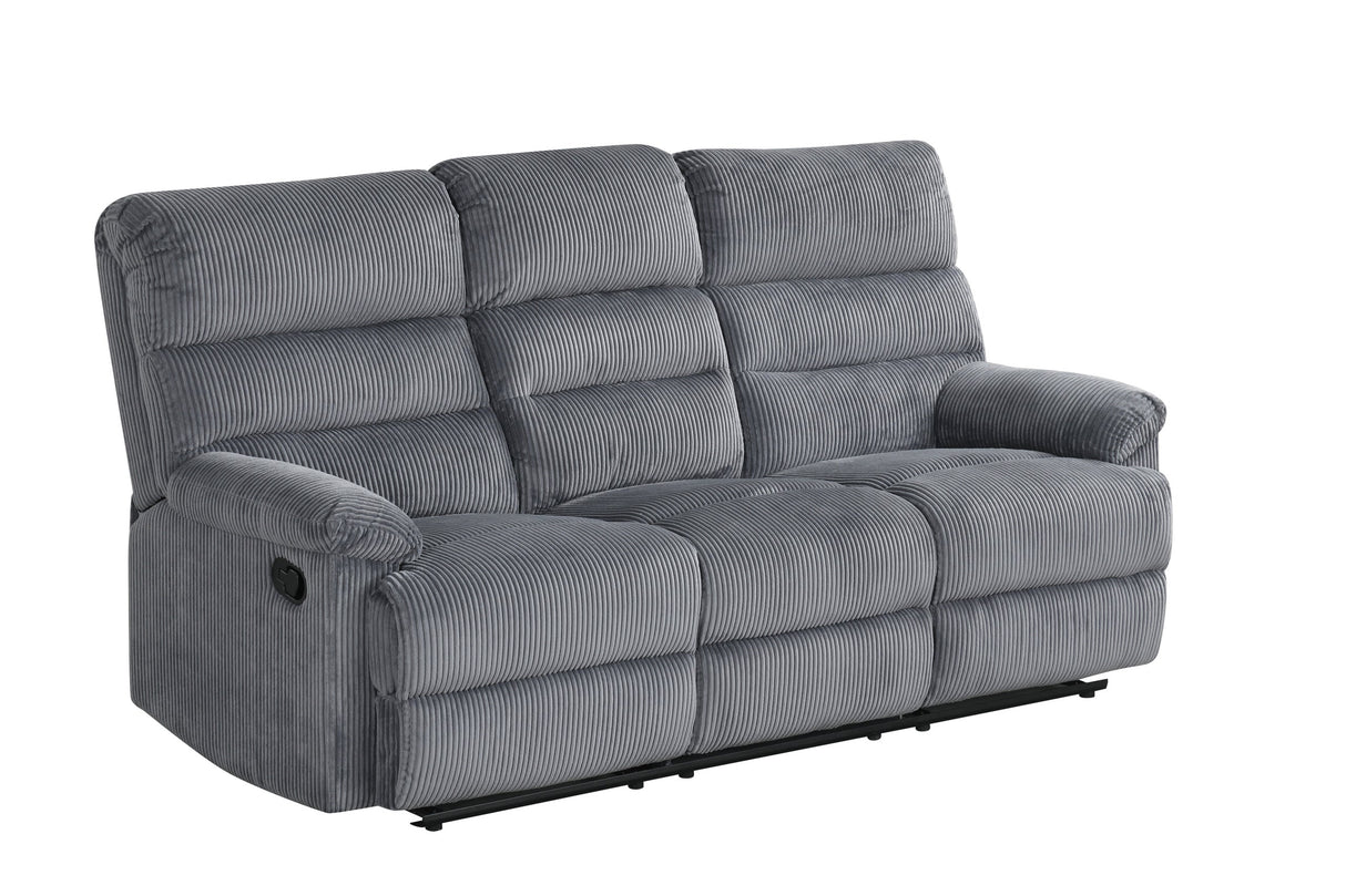 Albert Gray 3-Piece Reclining Set from Happy Homes - Luna Furniture