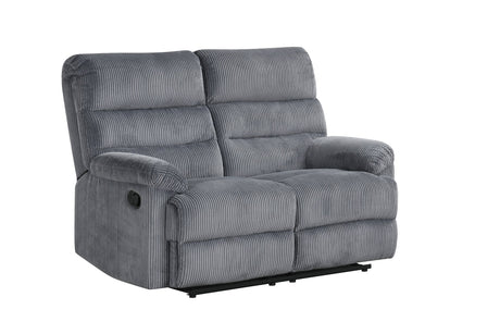Albert Gray 3-Piece Reclining Set from Happy Homes - Luna Furniture