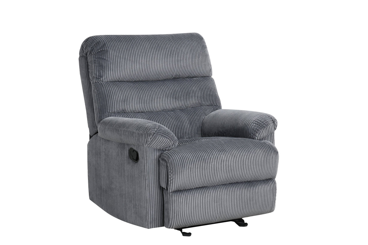 Albert Gray 3-Piece Reclining Set from Happy Homes - Luna Furniture