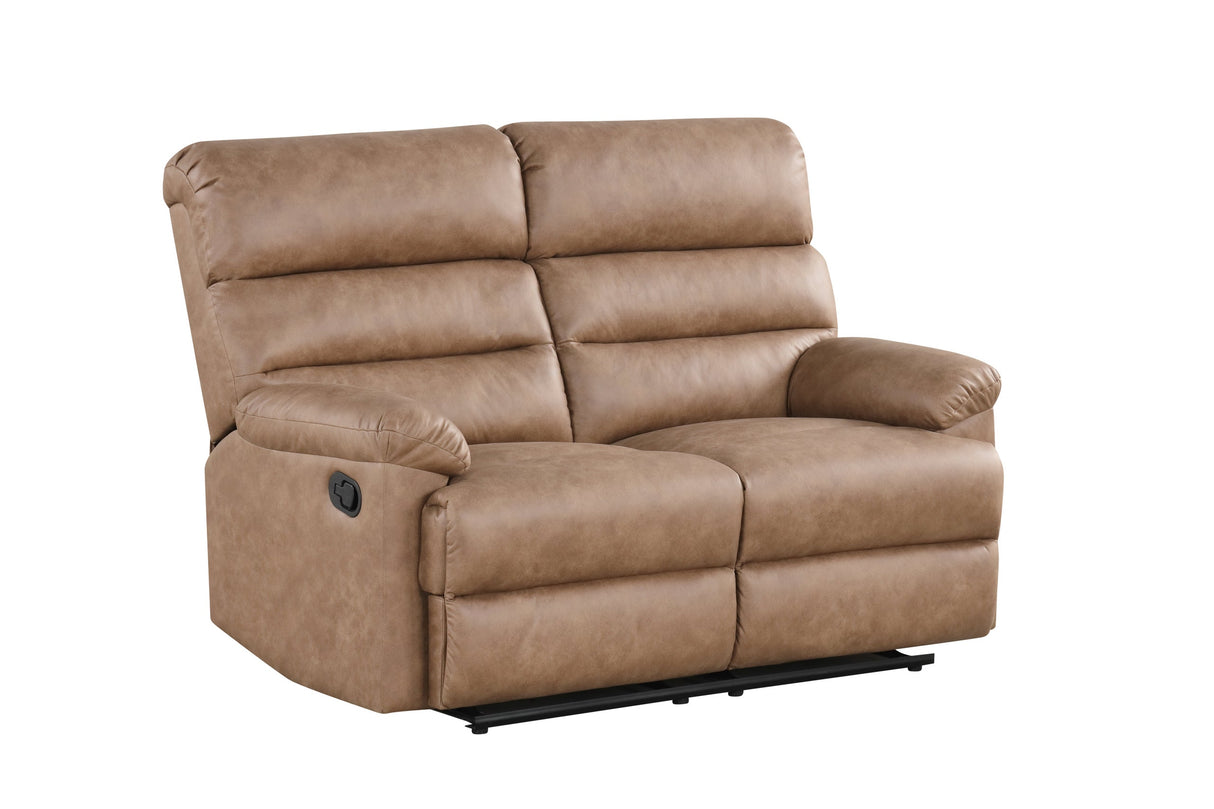 Albert Saddle 3-Piece Reclining Living Room Set from Happy Homes - Luna Furniture