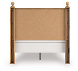 Aleaport Full Panel Bed with Chest and Nightstand in Warm Brown from Ashley Furniture - Luna Furniture