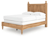 Aleaport Full Panel Bed with Dresser in Warm Brown from Ashley Furniture - Luna Furniture