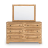 Aleaport Warm Brown Dresser and Mirror from Ashley Furniture - Luna Furniture