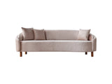 Alessa Cream Stationary Sofa