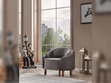Alessa Chair in Grey from Furnia - Luna Furniture