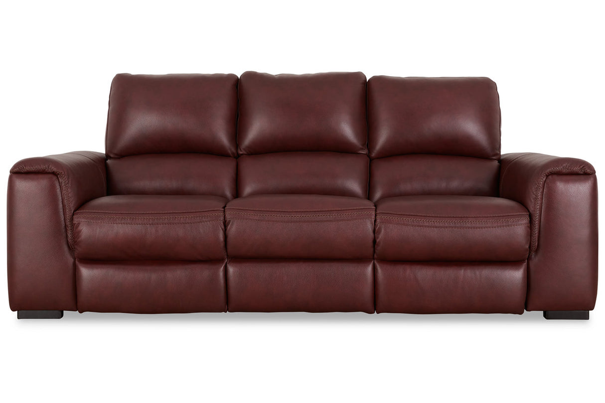 Alessandro Garnet Reclining Sofa and Recliner from Ashley - Luna Furniture