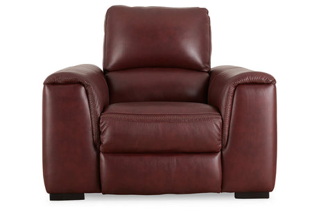 Alessandro Garnet Reclining Sofa and Recliner from Ashley - Luna Furniture