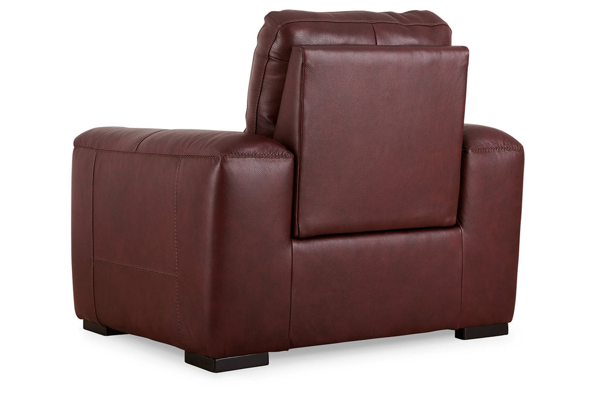 Alessandro Garnet Reclining Sofa and Recliner from Ashley - Luna Furniture