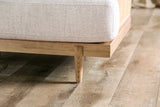 Alesund Light Oak/Beige Loveseat from Furniture of America - Luna Furniture