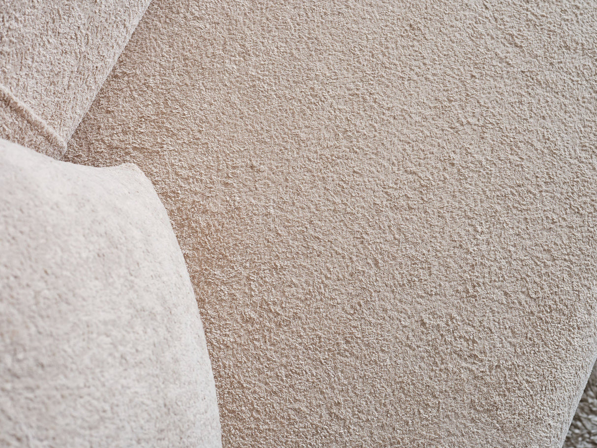 Alexa Convertible Sofa in Cream from Furnia - Luna Furniture