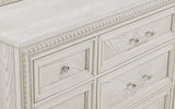 Alexandria Antique White Panel Bedroom Set from Crown Mark - Luna Furniture