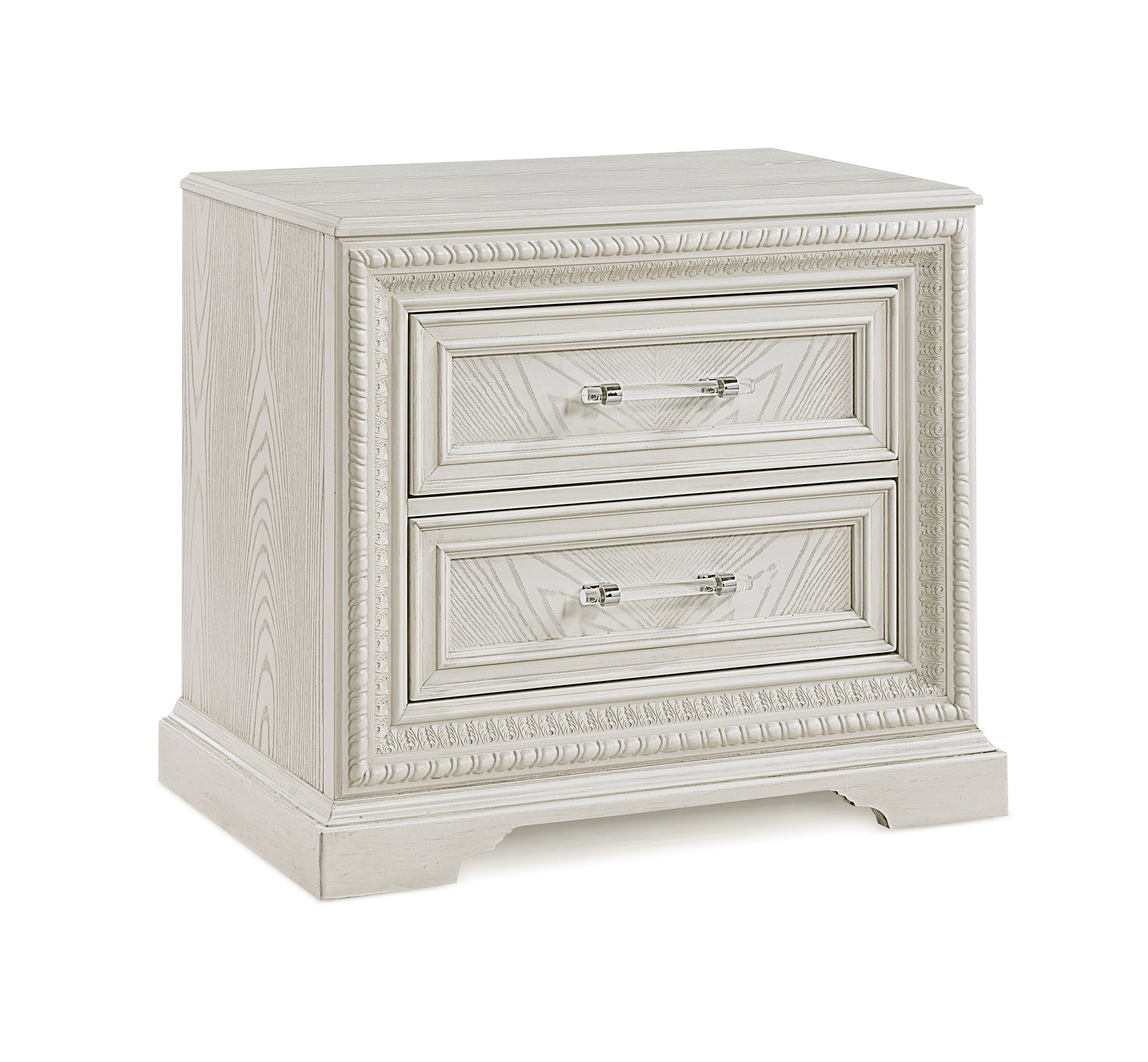 Alexandria Antique White Nightstand from Crown Mark - Luna Furniture
