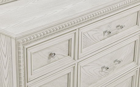 Alexandria Antique White Dresser from Crown Mark - Luna Furniture