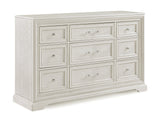 Alexandria Antique White Panel Bedroom Set from Crown Mark - Luna Furniture