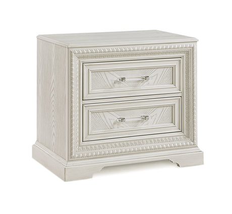 Alexandria Antique White Panel Bedroom Set from Crown Mark - Luna Furniture