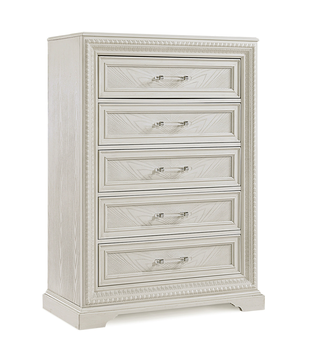 Alexandria Antique White Chest from Crown Mark - Luna Furniture