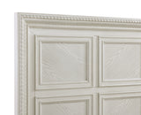 Alexandria Antique White Queen Panel Bed from Crown Mark - Luna Furniture