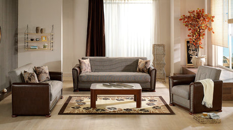 Alfa Redeyef Brown Sleeper Sofa from Bellona - Luna Furniture