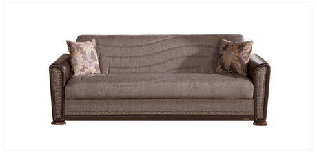 Alfa Redeyef Brown Sleeper Sofa from Bellona - Luna Furniture