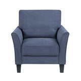 Aliana Blue Living Room Set from Homelegance - Luna Furniture