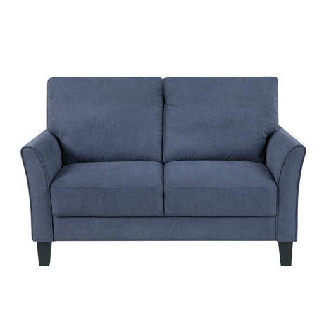 Aliana Blue Sofa and Loveseat from Homelegance - Luna Furniture