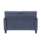Aliana Blue Loveseat from Homelegance - Luna Furniture