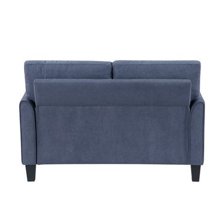 Aliana Blue Loveseat from Homelegance - Luna Furniture