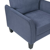 Aliana Blue Sofa and Loveseat from Homelegance - Luna Furniture