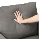 Aliana Chocolate Sofa and Loveseat from Homelegance - Luna Furniture