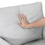 Aliana Gray Loveseat from Homelegance - Luna Furniture