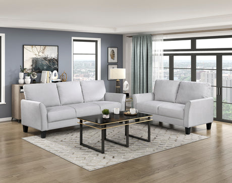Aliana Gray Living Room Set from Homelegance - Luna Furniture