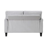 Aliana Gray Sofa and Loveseat from Homelegance - Luna Furniture
