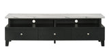 Alina Black Tv Stand from Crown Mark - Luna Furniture