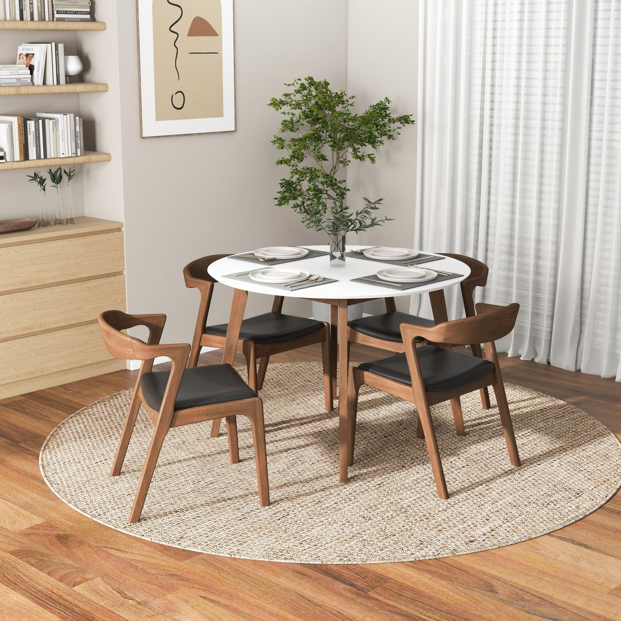 Alina Dining Table (White) from Midinmod - Luna Furniture